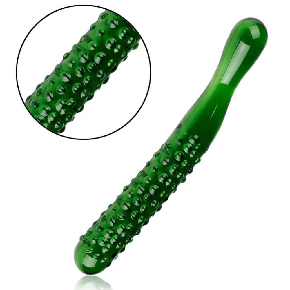 Vegetable Crystal Glass Dildo