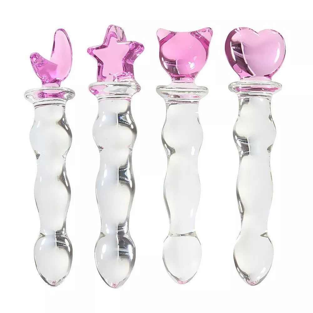 Cute Crystal Glass Dildo