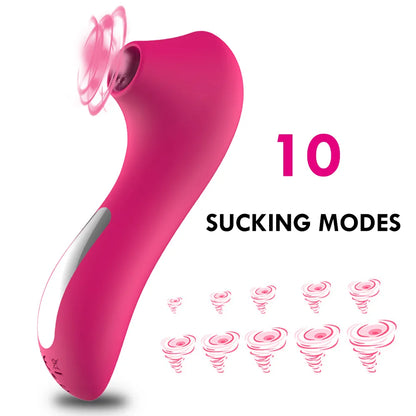 Clit Sucker/Vibrator - Clitoris Vacuum Stimulator