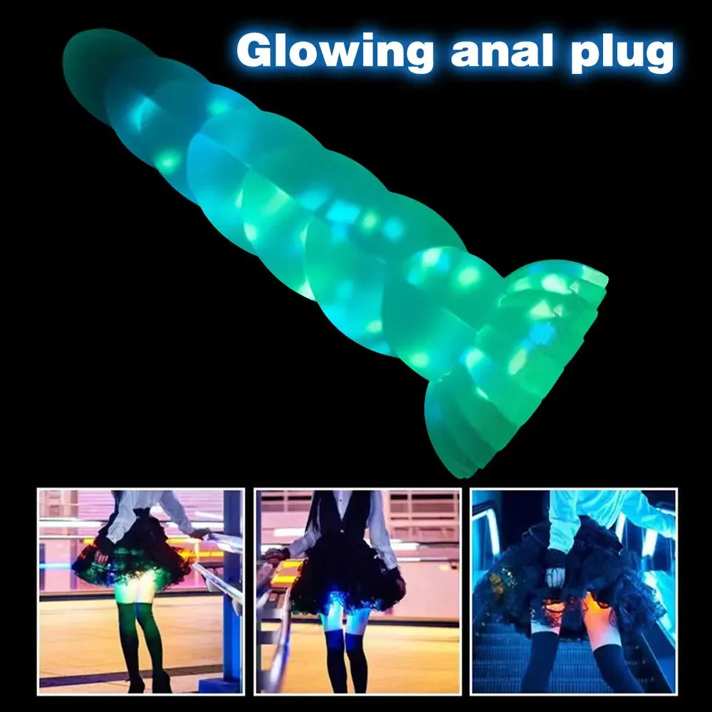 Dark Glowing Dildo / Plug