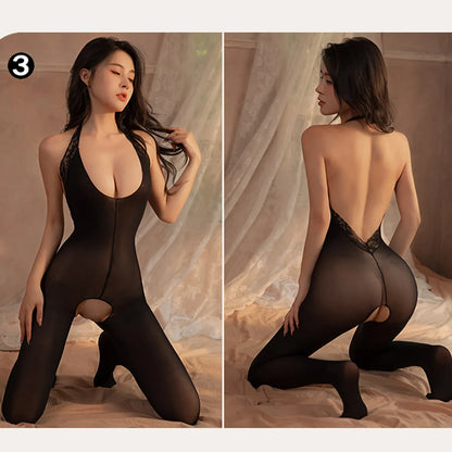 High Waist Pantyhose Mesh Stockings