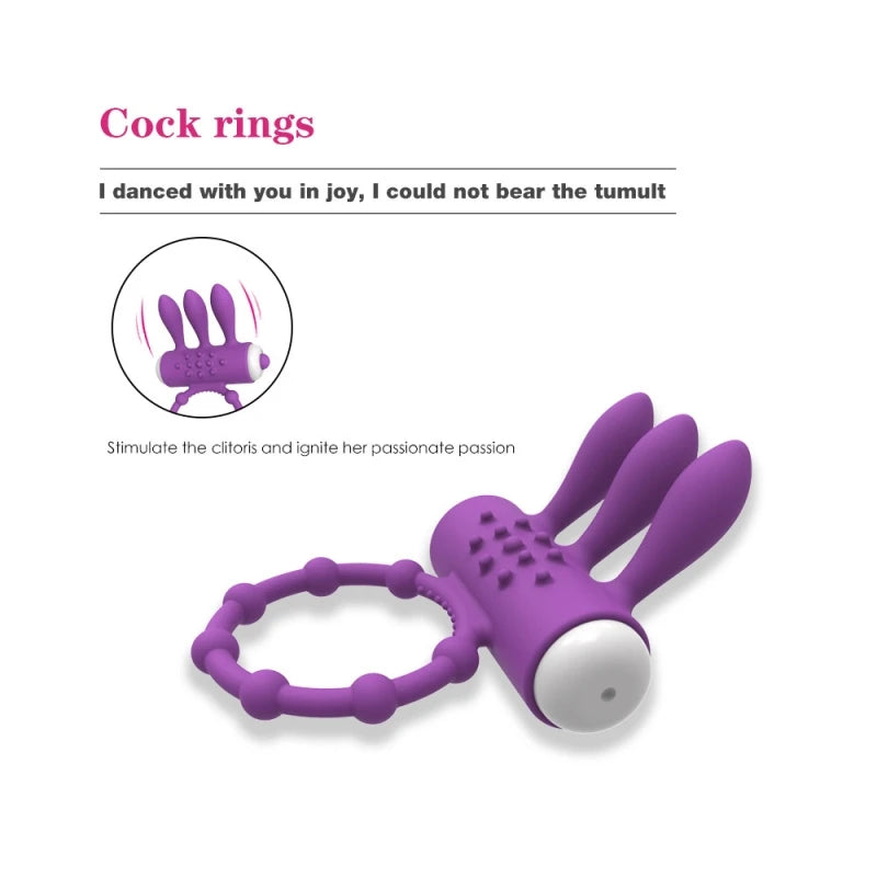 Vibrating Penis Ring Sex Toys