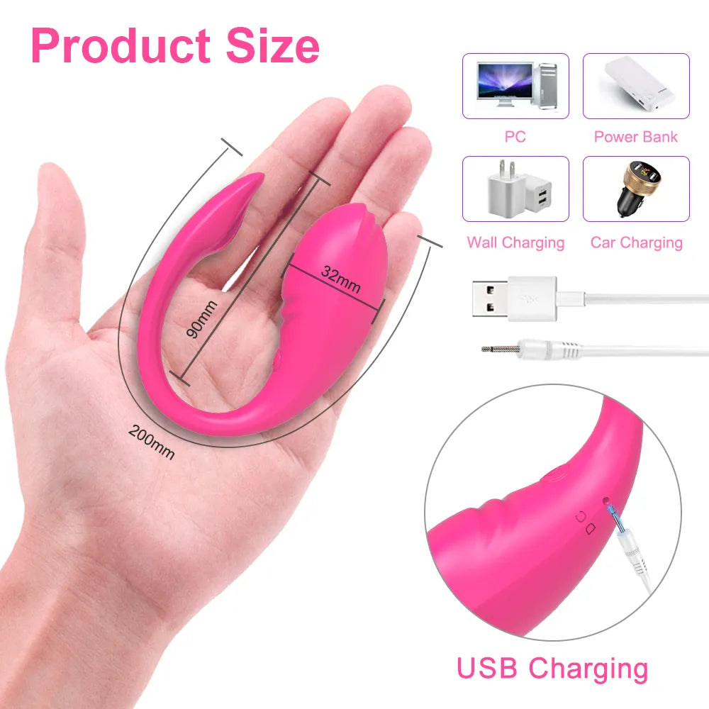 Wireless Bluetooth APP Vibrator