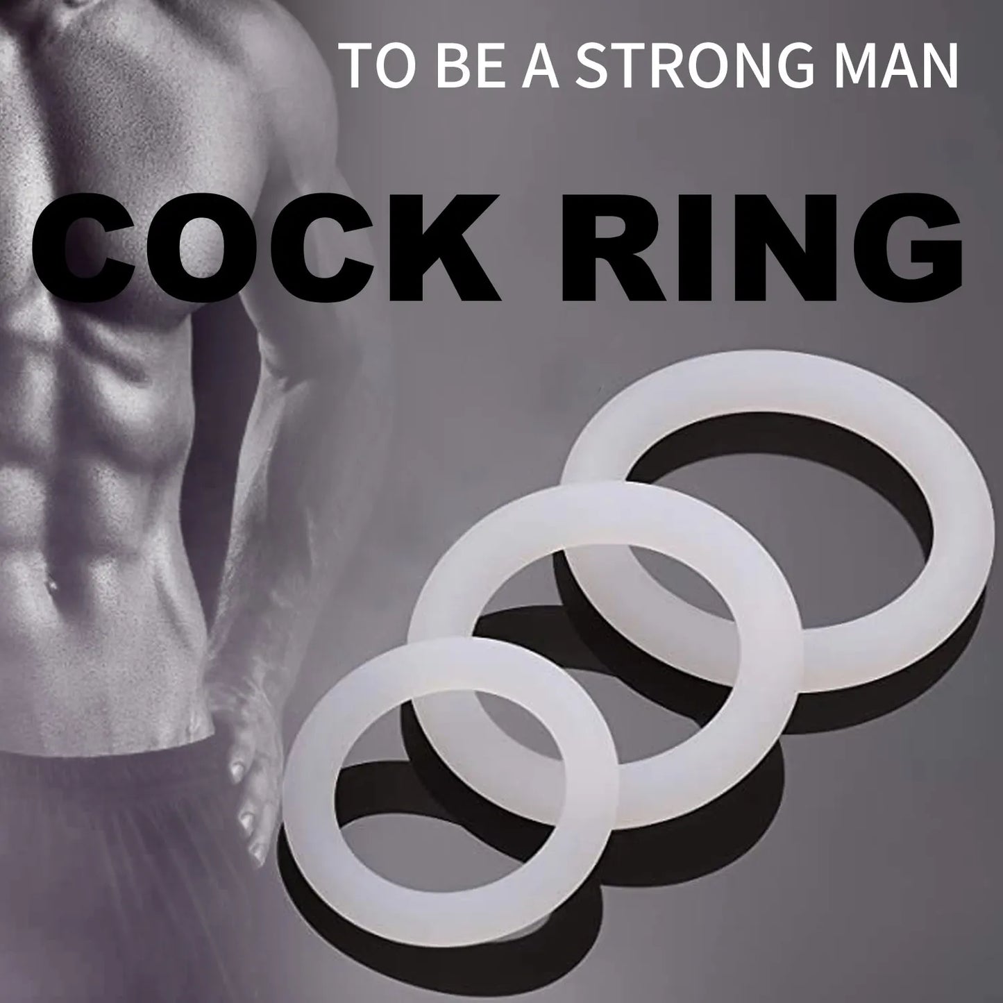 Durable Silicone Penis Rings