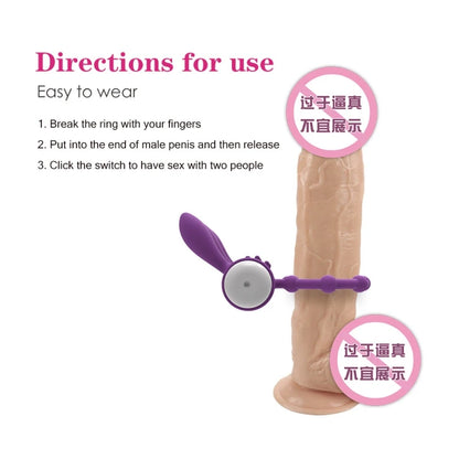 Vibrating Penis Ring Sex Toys