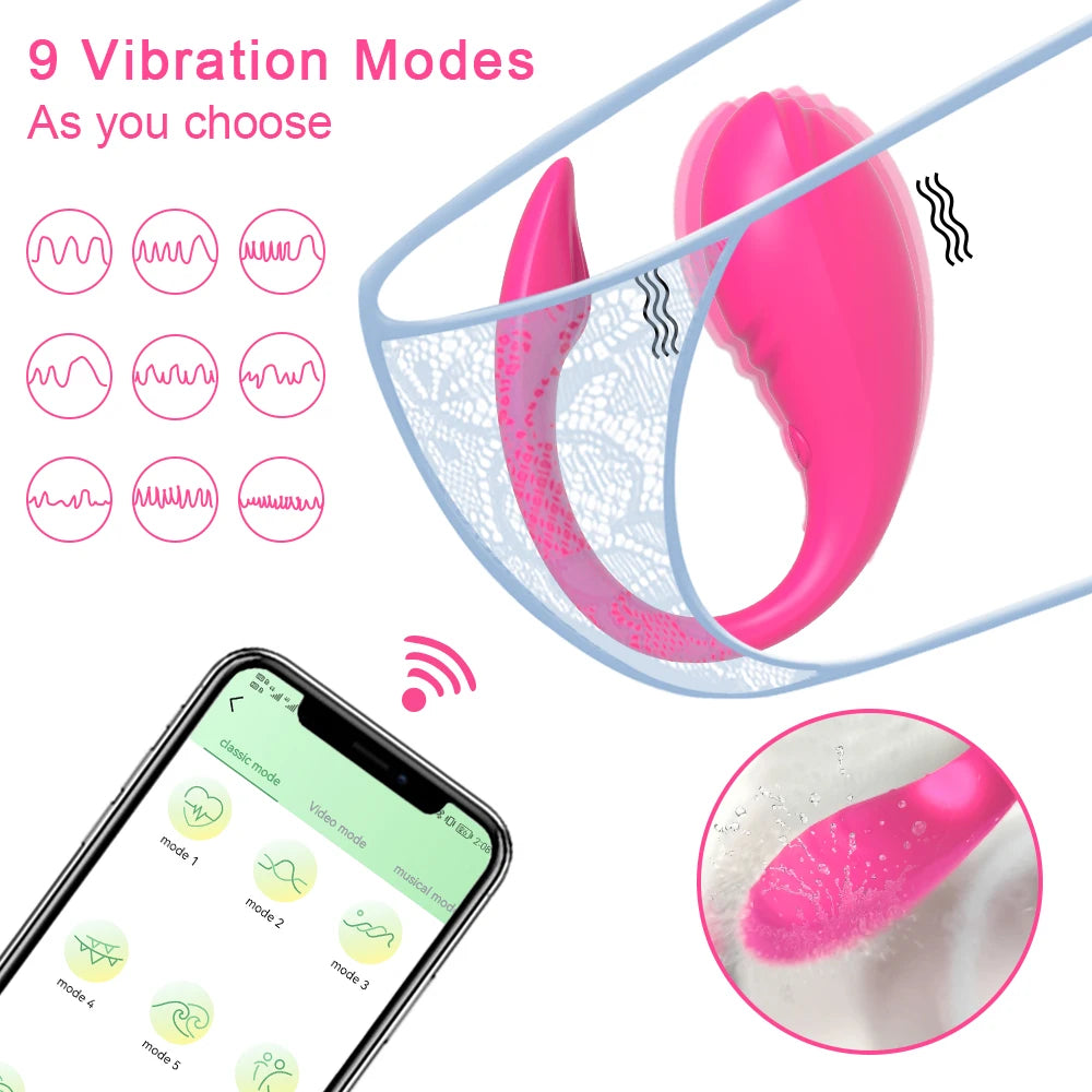 Wireless Bluetooth APP Vibrator