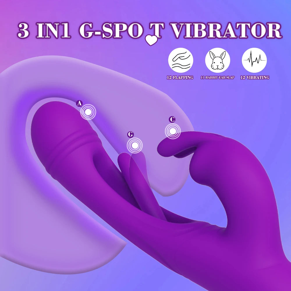 Rabbit Flapping Vibrators