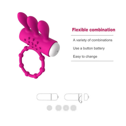 Vibrating Penis Ring Sex Toys