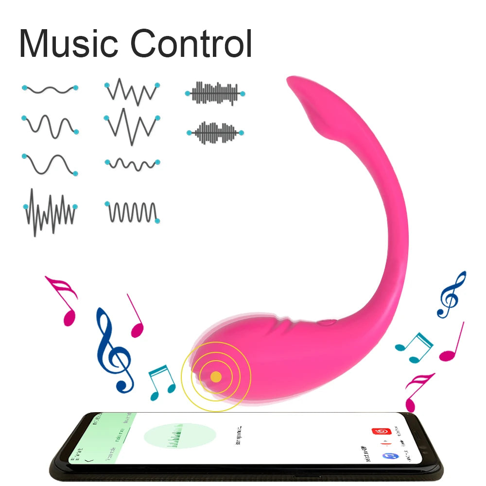 Wireless Bluetooth APP Vibrator